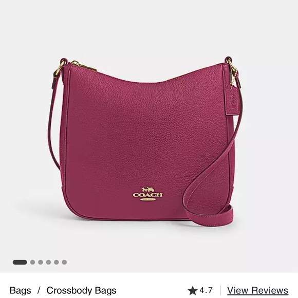 Coach Handbags - Coach Pink Ellie File Bag